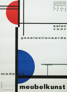 Burssens, Frida - 1960 - internationale jaarbeurs der vlaanderen, gent (salon voor geselectioneerde moderne meubelkunst)