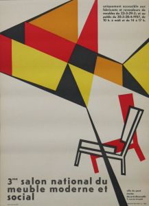 Burssens, Frida - 1957 - ville de gand / musée des arts décoratifs (3me salon national du meuble moderne et social)