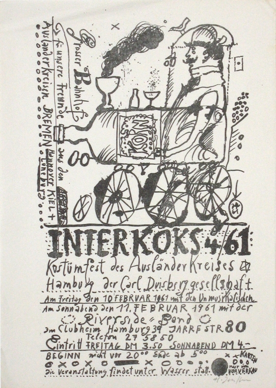 Janssen Horst 1961 Einladung Interkoks