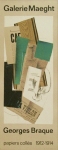 Braque, Georges - 1963 - Galerie Maeght Paris (Papiers collés 1912-1914)