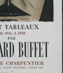 Buffet, Bernard - 1958 - (Cent tableaux) Galerie Charpentier Paris