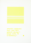 Calderara, Antonio - 1971 - Galerie design 1