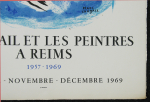 Chagall, Marc - 1969 - Maison de la Culture de Reims (Le vitrail et les peintres à Reims - Lange sur fond bleu)
