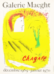Chagall, Marc - 1969 - (Le Fond jaune) Galerie Maeght