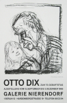 Dix, Otto - 1966 - (Selbstbildnis mit Enkelkind) Galerie Nierendorf Berlin