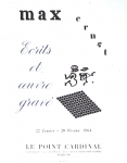 Ernst, Max - 1964 -  Le Point Cardinal (Ecrits et oeuvre gravé)