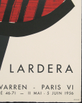 Lardera, Berto - 1956 - Galerie Warren Paris