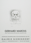 Marcks, Gerhard - 1974 - (Selbstportrait) Galerie Nierendorf Berlin