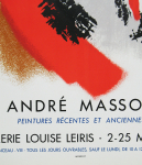 Masson, André - 1957 - Galerie Louise Leiris Paris