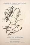 Masson, André - 1965 - Galerie Gerald Cramer Genève (Dessins, Sculptures)