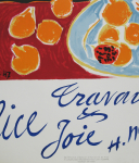 Matisse, Henri - 1948 - Nice - Travail et Joie