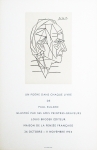 Picasso, Pablo - 1956 - Maison de la Pensée Francaise  (Paul Eluard)