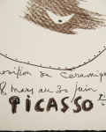 Picasso, Pablo - 1958 -  Maison de la Pensée Francaise (Exposition de céramiques)