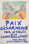 Picasso, Pablo - 1960 - Le mouvement de la paix Paris (Paix désarmement)