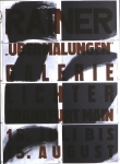 Rainer, Arnulf - 1970 - (Übermalungen) Galerie Lichter Frankfurt