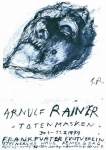 Rainer, Arnulf - 1979 - (Totenmasken) Frankfurter Kunstverein