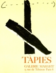 Tàpies, Antoni - 1967 - Galerie Maeght Paris