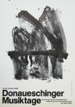 Tàpies, Antoni - 1968 - Donaueschinger Musiktage