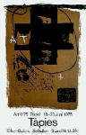 Tàpies, Antoni - 1975 - (Art 675) Erker Galerie St. Gallen