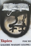 Tàpies, Antoni - 1983 - (Fiac) Galerie Maeght