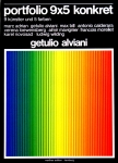 Alviani, Getulio - 1976 - Portfolio 9x5 konkret (senkrecht)
