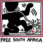 Haring, Keith - 1985 - Free South Africa
