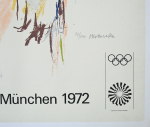 Kokoschka, Oskar - 1972 - Olympische Spiele München (signiert und nummeriert)