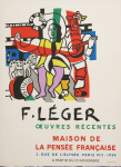 Léger, Fernand - 1954 - Maison de la Pensée Francaise (Artisten)