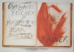 Rainer, Arnulf - 1990 - Kunstmuseum Bonn (übermalte Bücher - Leonardo da Vinci)