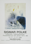Polke, Sigmar - 1986 - Galerie Klein Bonn (Farbproben)