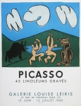 Picasso, Pablo - 1960 - Galerie Louise Leiris Paris (45 Linoléums Gravés)
