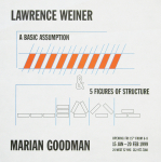 Weiner, Lawrence - 1999 - Goodman Gallery New York