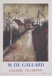 Gallard, Michel de - 1958 - Galerie Framond Paris