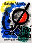 Miró, Joan - 1963 - (céramiques monumentales) Galerie Maeght