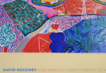 Hockney, David - 1980 - Los Angeles County Museum (Mulholland Drive)