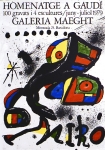 Miró, Joan - 1979 - (Hommenatge a Gaudi) Galerie Maeght Barcelona