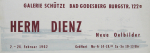 Dienz, Herm - 1962 - Galerie Schütze Bad Godesberg (Neue Ölbilder)