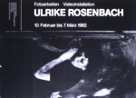 Rosenbach, Ulrike - 1982 - Kunstverein Freiburg