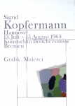 Kopfermann, Sigrid - 1963 - Hannover, Kunstschau Böticherstrasse Bremen