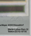 Kranz, Kurt - 1973 - Galerie Denise René und Hans Mayer Düsseldorf (Aquarelle)