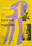 Müller-Brockmann, Josef - 1986 - Kunsthalle Zürich (Hans Arp - Hugo Ball)