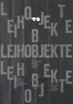 Walther, Franz Erhard - 1967 - (Leihobjekte) Galerie Heiner Friedrich München