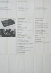 Walther, Franz Erhard - 1967 - (Leihobjekte) Galerie Heiner Friedrich München