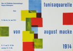 Blase, Karl Oskar - 1955 - (Tunisaquarelle von August Macke) Haus der städtischen Kunstsammlungen Bonn