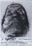 Rainer, Arnulf - 1979 - (Totenmasken) Galerie Krinzinger Innsbruck