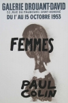 Colin, Paul - 1953 - Galerie Drouant-David, Paris