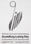 Gies, Ludwig - 1951 - Kölnischer Kunstverein