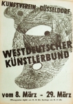 Anonym - 1953 - (Westdeutscher Künstlerbund) Kunstverein Düsseldorf