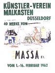 Massa, Lionel Fioravanti - 1962 - Künstler-Verein Malkasten Düsseldorf