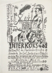 Janssen, Horst - 1961 - Einladung Interkoks